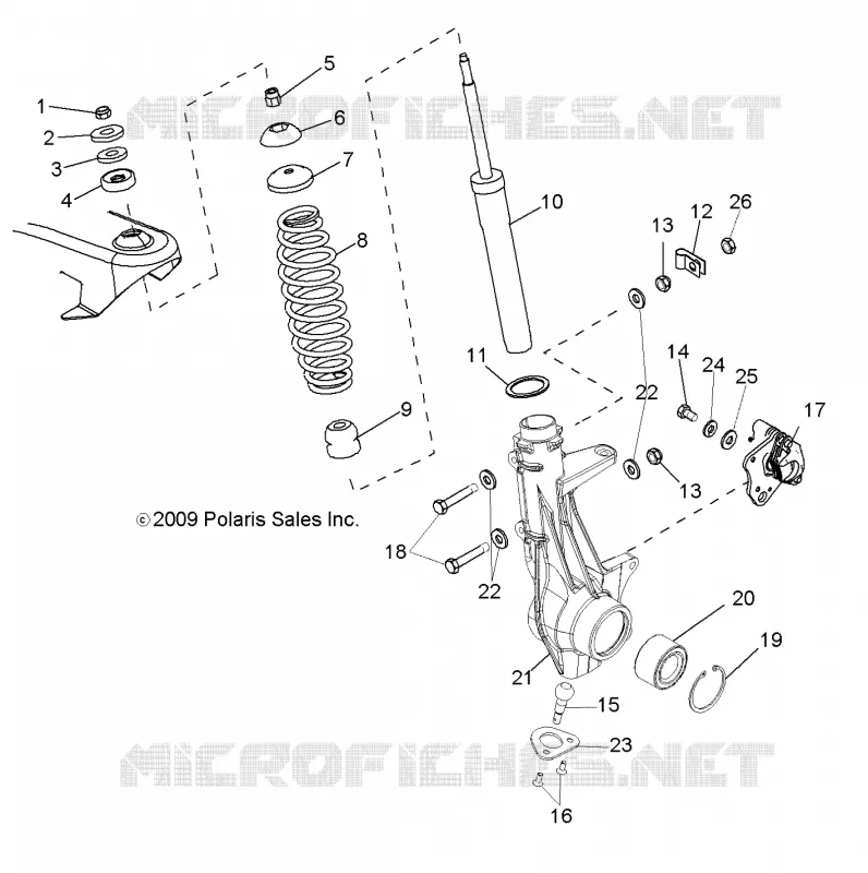 FRONT SUSPENSION STRUT