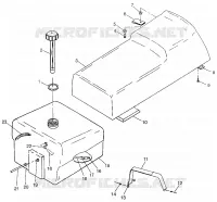 SEAT   GAS TANK