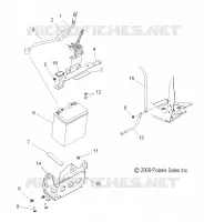 BATTERY AND CABLES