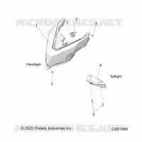 ELECTRICAL, HEADLIGHT AND TAILLIGHT
