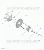 STEERING, FRONT HUB AND SPINDLE
