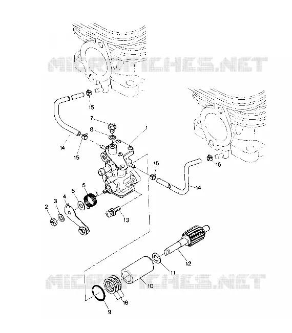 OIL PUMP SUPERTRAK (4917131713028A)