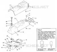 SEAT   GAS TANK ASSEMBLY TRAIL / 0930761 AND TRAIL DELUXE / 0930243 (4923222322004A)