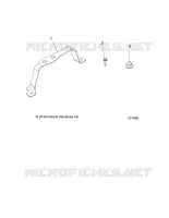 ENGINE, AIR INTAKE SYSTEM SUPPORT BRACKET