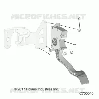 THROTTLE PEDAL