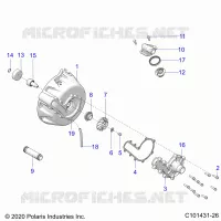 ENGINE, COOLING SYSTEM AND WATER PUMP