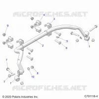 SUSPENSION, REAR STABILIZER BAR