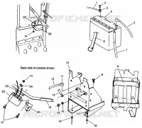 BATTERY BOX XLT TOURING  0963357 AND EUROPEAN XLT TOURING  E963357 (4931923192C003)