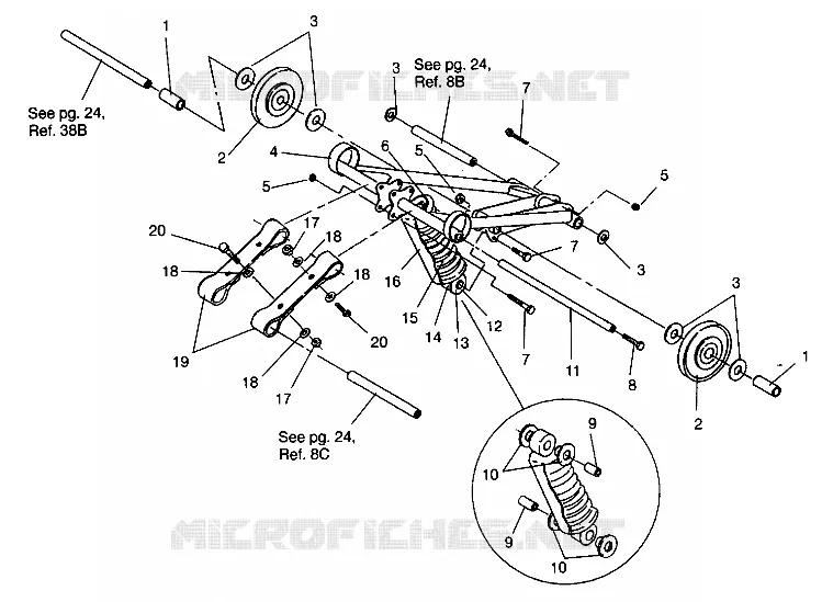 FRONT TORQUE ARM RXL TOURING 0940869 (4925062506026A)