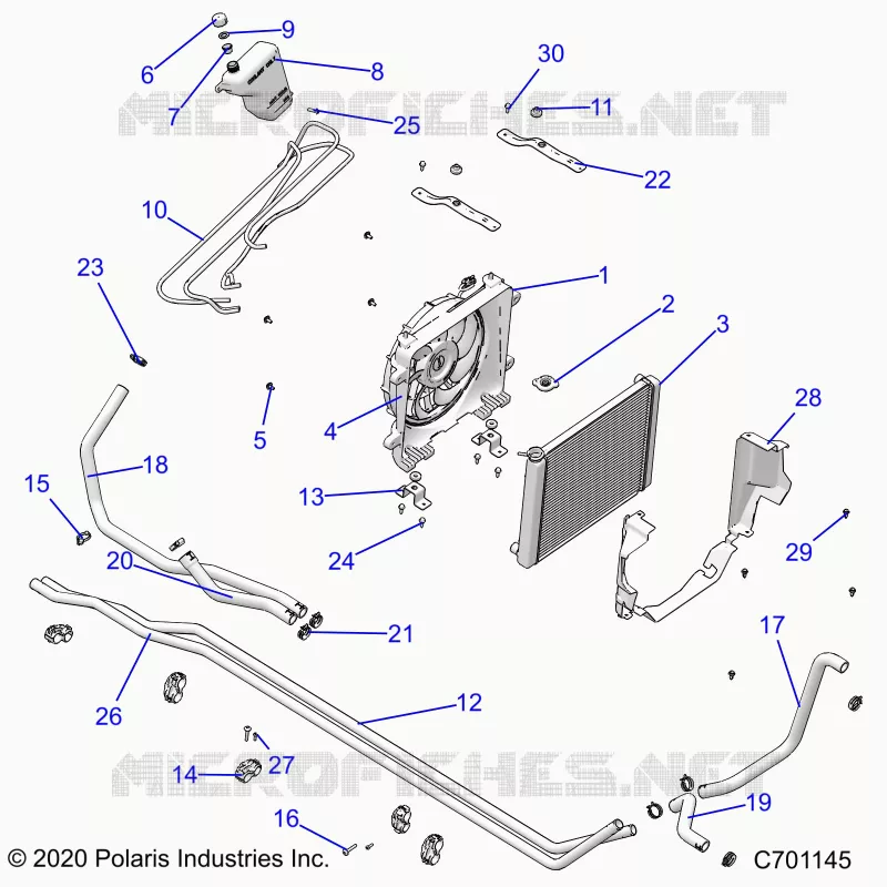 ENGINE, COOLING SYSTEM