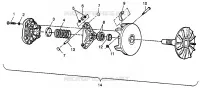 DRIVE CLUTCH SCRAMBLER 400L W97BC38C (4939893989C001)