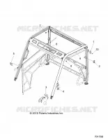 CHASSIS, CAB FRAME AREA, AND BRAKE EDGE COVER