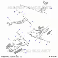 REAR SUSPENSION CONTROL ARMS