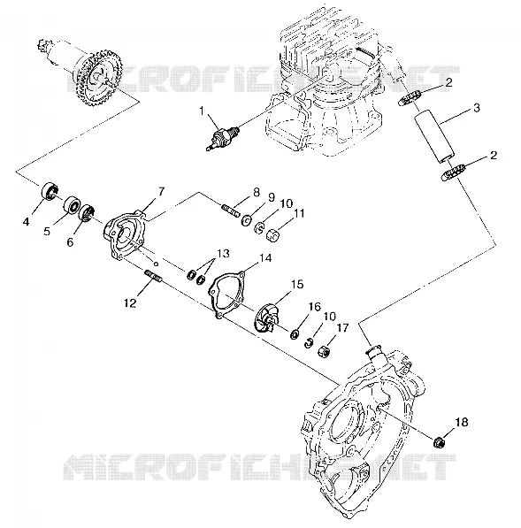 WATER PUMP SWEDISH 4X4 400L S948140 (4926912691D001)