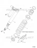 REAR SUSPENSION SHOCK MOUNTING