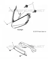 HEADLIGHT AND TAILLIGHT