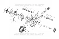 SWING ARM/REAR GEARCASE MOUNTING