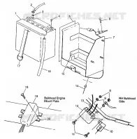 BATTERY BOX RXL 0976768 (4938523852B014)