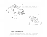 ENGINE, STARTING MOTOR