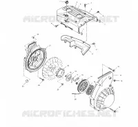 BLOWER HOUSING   RECOIL STARTER