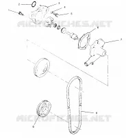 WATER PUMP  440 XCR SP X951660 (4932833283C011)