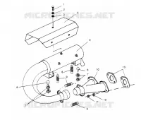 EXHAUST SYSTEM LITE 0953433 AND LITE DELUXE 0953431 (4928902890C003)