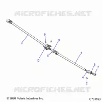 DRIVE TRAIN, PROP SHAFT