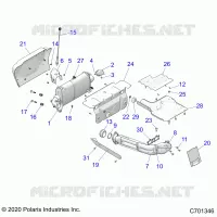 ENGINE, EXHAUST SYSTEM