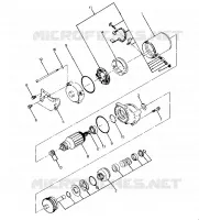 STARTING MOTOR ASSEMBLY (4916331633035A)