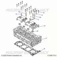 ENGINE, CYLINDER HEAD