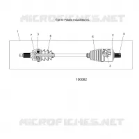 DRIVE TRAIN, DRIVE SHAFT, FRONT