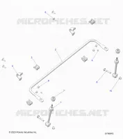 SUSPENSION, FRONT STABILIZER BAR