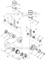 PISTON   CRANKSHAFT WIDETRAK LX 0962064 AND EUROPEAN WIDETRAK LX E962064 (4931643164C011)