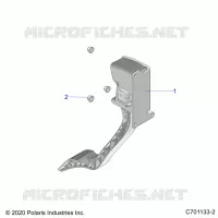 ENGINE, THROTTLE PEDAL