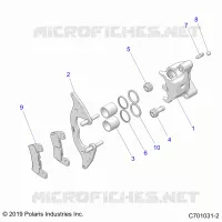 FRONT BRAKE CALIPER