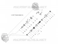 DRIVE TRAIN MAIN GEARCASE INTERNALS