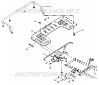 REAR RACK MOUNTING SPORTSMAN 500 W969244 (4936093609A008)