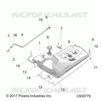 FUEL SYSTEM, FUEL TANK ASM.