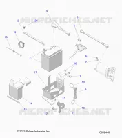 ELECTRICAL, BATTERY BOX ASM.