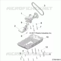 OIL PUMP AND PAN