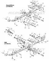 RAIL MOUNTING (SUSPENSION) STORM 0975782, STORM S.E. H975782, EUROPEAN STOR (4937823782C001)