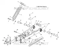 SWING ARM AND SHOCK MOUNTING