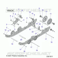 REAR SUSPENSION AND TRACK