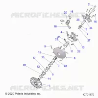 DRIVE TRAIN, PRIMARY CLUTCH