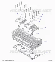 ENGINE, CYLINDER HEAD