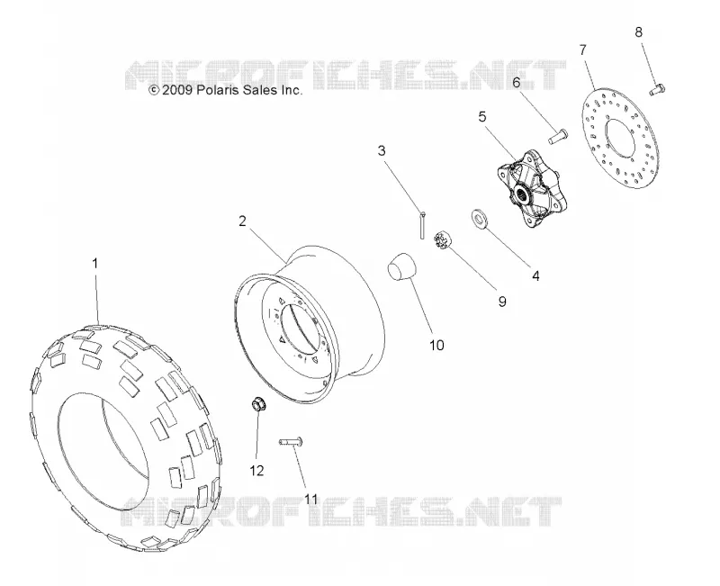 WHEELS, FRONT