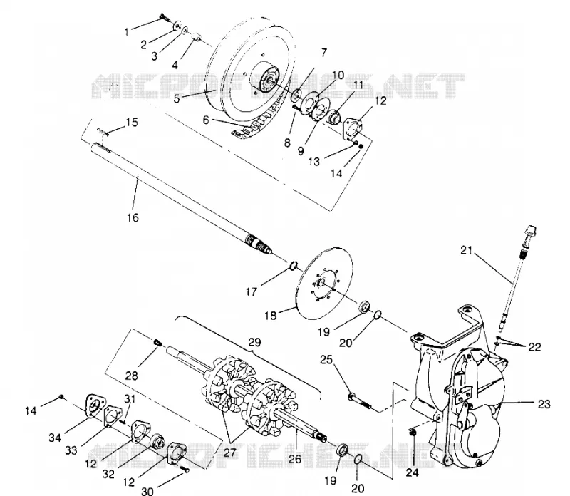 DRIVE TRAIN CLASSIC 0963865 (4935383538B009)