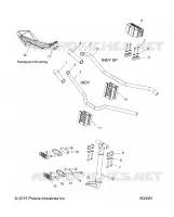 UPPER STEERING   HANDLEBAR ASM.
