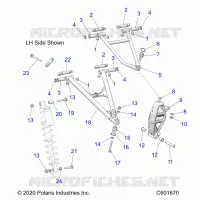 FRONT WISHBONES