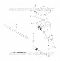 STEERING, CONTROLS, THROTTLE   ASM. AND CABLE